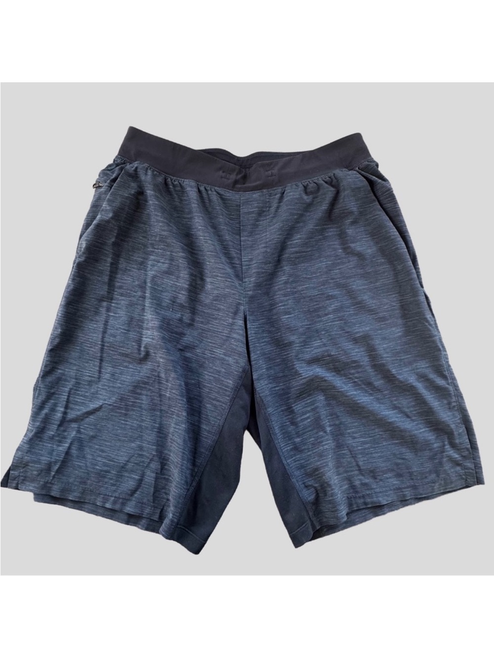Lululemon T.H.E. Short Linerless 11” Heathered Blue True Navy
